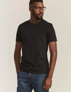 FatFace Three Pack Crew Neck T-Shirts Charcoal Grey Clearance