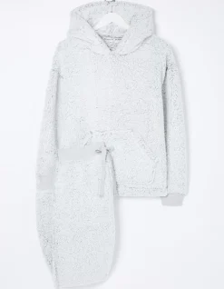FatFace Tuva Snuggle Set Grey Marl