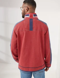 FatFace Uk Airlie Sweatshirt Red Discount