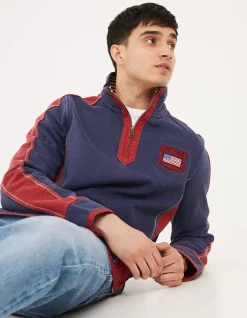 FatFace Usa Airlie Sweat Navy