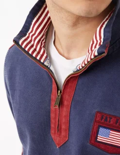FatFace Usa Airlie Sweat Navy