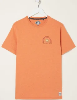 FatFace Vw Summer Surf T-Shirt Dusky Orange Outlet