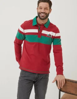 FatFace Wales Nation Rugby Shirt Red Best