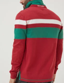 FatFace Wales Nation Rugby Shirt Red Best
