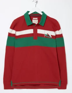FatFace Wales Nation Rugby Shirt Red Best