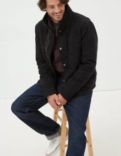 FatFace Wardly Canvas Jacket Black Best