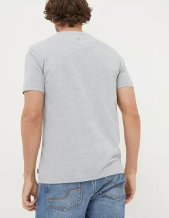 FatFace Wilderness T-Shirt Grey Marl