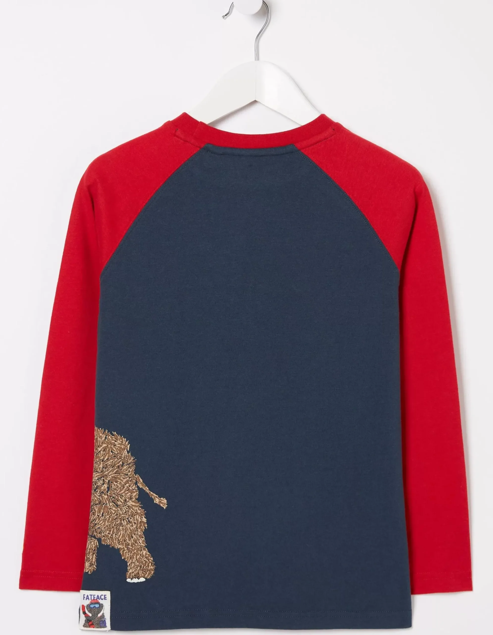 FatFace Wilfred Woolly Mammoth Graphic Tee Navy Hot