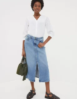 FatFace Winnie Top White Discount