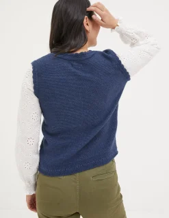 FatFace Winona 2 In 1 Tank Navy Best