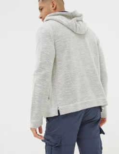 FatFace Woolacombe Zip Through Hoodie Oatmeal Online