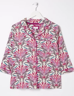 FatFace Zebra Nightshirt Ivory Hot